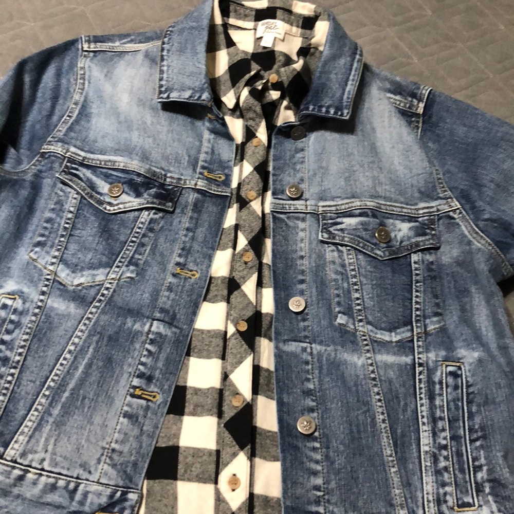 New Buffalo plaid flannel long sleeve